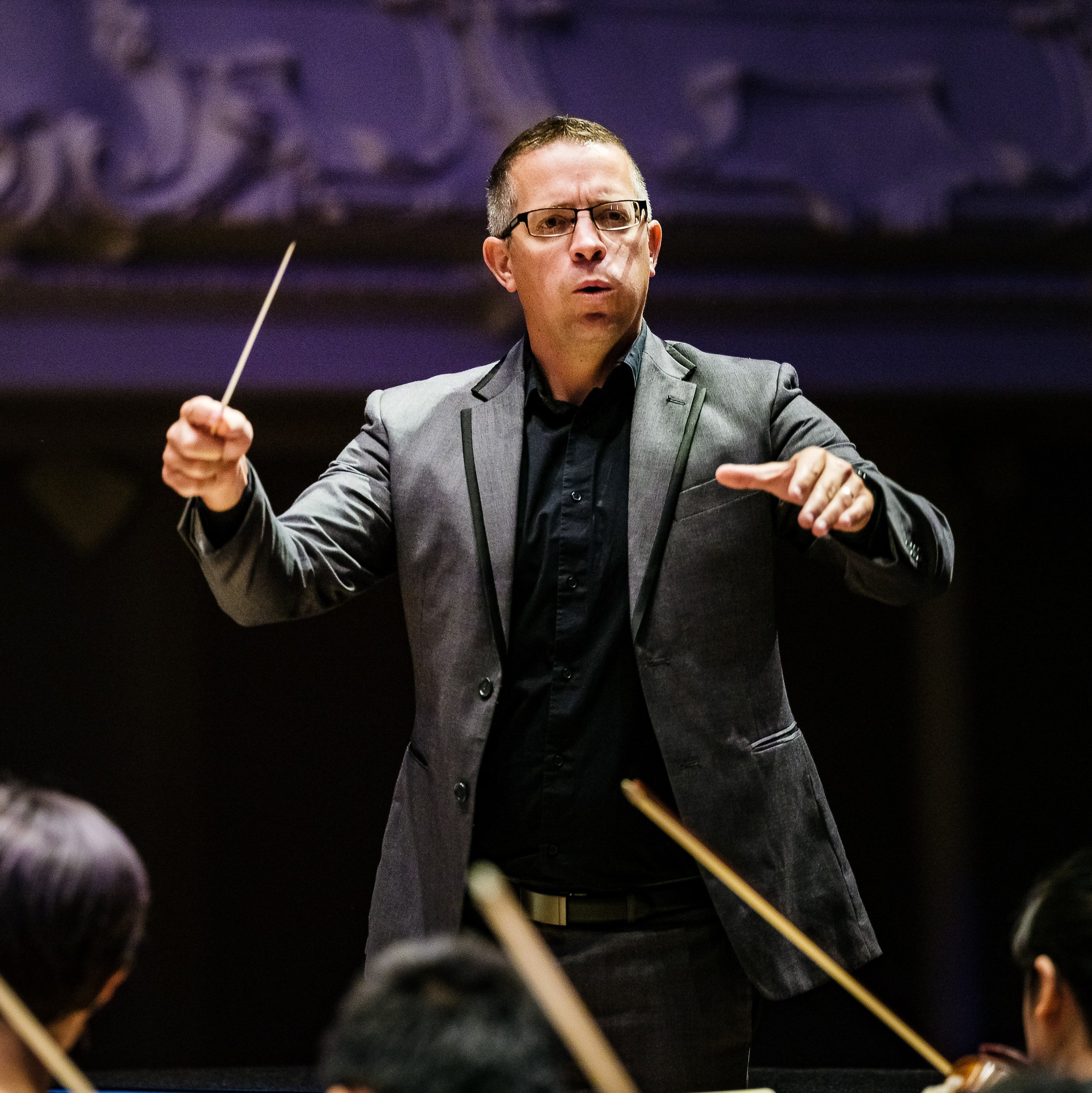 David Kay conducting
