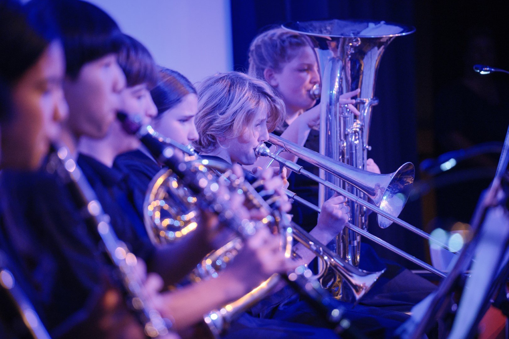 North Shore Junior Orchestra performing